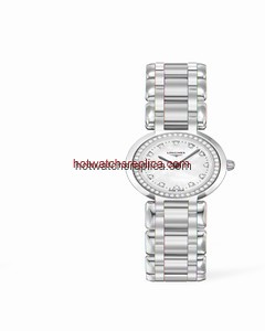 Longines PrimaLuna Quartz 23 Two Tone Pink Diamond MOP (L8.109.5.89.6)
