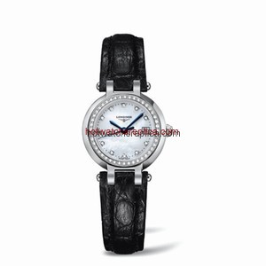 Longines PrimaLuna Quartz 26.5 Leather Diamond MOP (L8.110.0.87.2)