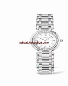 Longines PrimaLuna Quartz 26.5 Two Tone Pink Diamond (L8.110.5.19.6)