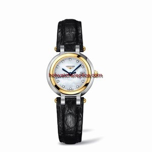 Longines PrimaLuna Quartz 26.5 Two Tone Leather MOP (L8.110.5.93.2)