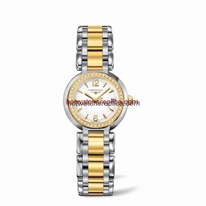 Longines PrimaLuna Quartz 26.5 Two Tone Diamond Arabic (L8.110.5.94.6)