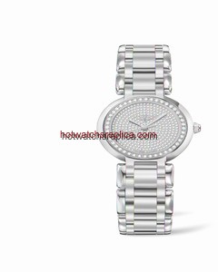 Longines PrimaLuna Quartz 26.5 Two Tone Pink Diamondmaster (L8.110.5.99.7)