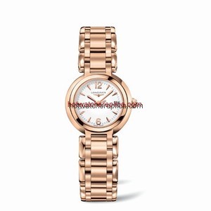 Longines PrimaLuna Quartz 26.5 Pink Gold Arabic (L8.110.8.16.6)