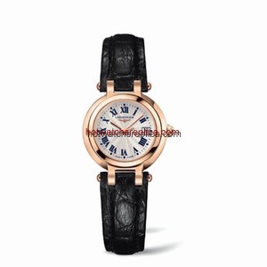 Longines PrimaLuna Quartz 26.5 Pink Gold Leather (L8.110.8.78.2)