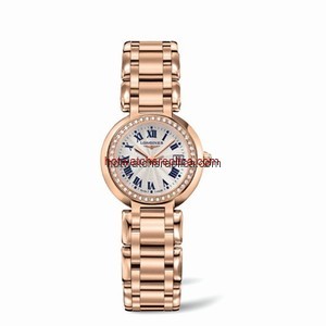 Longines PrimaLuna Quartz 26.5 Pink Gold Diamond (L8.110.9.78.6)