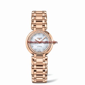 Longines PrimaLuna Automatic 26.5 Pink Gold Diamond MOP (L8.111.9.87.6)