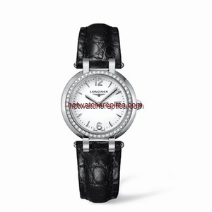 Longines PrimaLuna Quartz 30 Diamond Leather Arabic (L8.112.0.16.2)