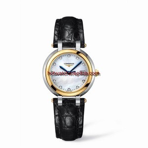 Longines PrimaLuna Quartz 30 Two Tone Leather MOP (L8.112.5.93.2)