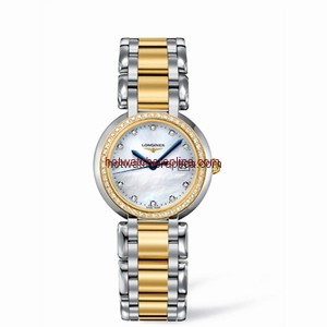 Longines PrimaLuna Quartz 30 Two Tone Diamond MOP (L8.112.5.97.6)