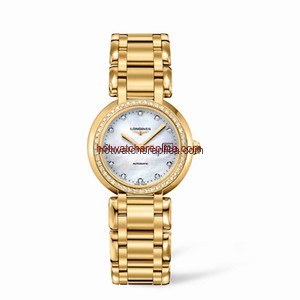 Longines PrimaLuna Automatic 30 Yellow Gold Diamond MOP (L8.113.7.87.6)