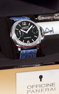 Panerai Luminor Marina Automatic Diamond Bezel (PAM00071)
