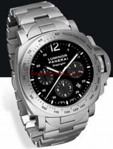 Panerai Luminor Chrono Daylight Black Bracelet (PAM00236)
