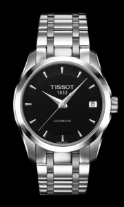 Tissot Couturier Automatic Ladies Black (T0352071105100)