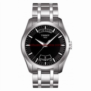 Tissot Couturier Automatic Day-Date Bracelet (T0354071105100)