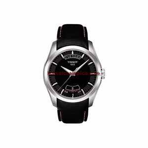 Tissot Couturier Automatic Day-Date Orange / Strap (T0354071605101)