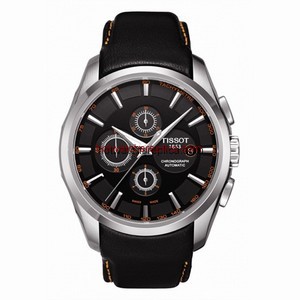 Tissot Couturier Automatic Chronograph Orange / Strap (T0356271605101)