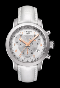 Tissot PRC 200 Quartz Chronograph Lady Rose Roman White (T0552171603201)