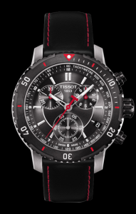 Tissot PRS 200 Quartz Chronograph PVD Bezel Strap (T0674172605100)