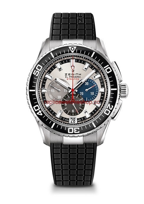 Zenith El Primero Stratos Flyback Tribute to Felix Baumgartner (03.2066.405/69.R515) Zenith El Primero Stratos Flyback Tribute to Felix Baumgartner (03.2066.405/69.R515)
