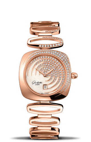 Glashutte Original Pavonina Gold Cold Enamel Diamond Bracelet (1-03-01-03-15-11) Glashutte Original Pavonina Gold Cold Enamel Diamond Bracelet (1-03-01-03-15-11)