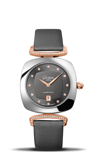 Glashutte Original Pavonina Bicolor Grey Diamond / Diamond Lug (1-03-01-25-06-02) Glashutte Original Pavonina Bicolor Grey Diamond / Diamond Lug (1-03-01-25-06-02)