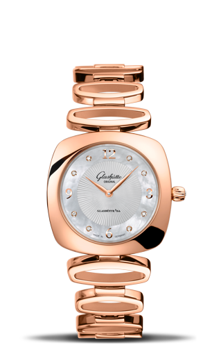 Glashutte Original Pavonina Gold MOP Bracelet Arab (1-03-02-04-05-14) Glashutte Original Pavonina Gold MOP Bracelet Arab (1-03-02-04-05-14)