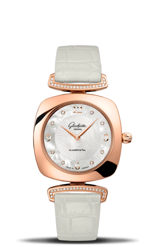 Glashutte Original Pavonina Gold MOP Diamond Lug Arab (1-03-02-04-05-30) Glashutte Original Pavonina Gold MOP Diamond Lug Arab (1-03-02-04-05-30)