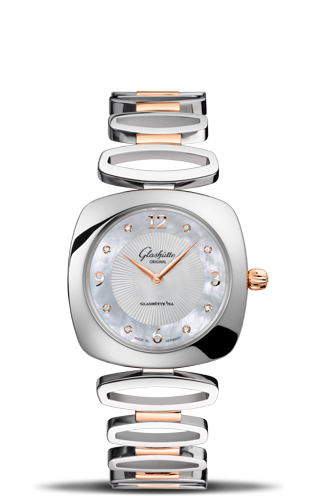 Glashutte Original Pavonina Bicolor MOP Bracelet Arab (1-03-02-04-16-14)