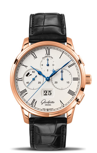 Glashutte Original Senator Chronograph Panorama Date Red Gold (1-37-01-01-05-30) Glashutte Original Senator Chronograph Panorama Date Red Gold (1-37-01-01-05-30)