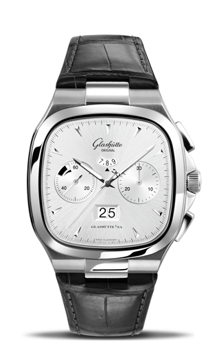 Glashutte Original Seventies Chronograph Panorama Date Silver (1-37-02-02-02-30) Glashutte Original Seventies Chronograph Panorama Date Silver (1-37-02-02-02-30)