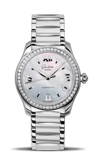 Glashutte Original Lady Serenade MOP Diamond Bezel Bracelet (1-39-22-08-22-34) Glashutte Original Lady Serenade MOP Diamond Bezel Bracelet (1-39-22-08-22-34)