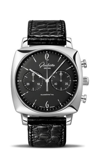 Glashutte Original Sixties Square Chronograph Black (1-39-34-02-32-04) Glashutte Original Sixties Square Chronograph Black (1-39-34-02-32-04)