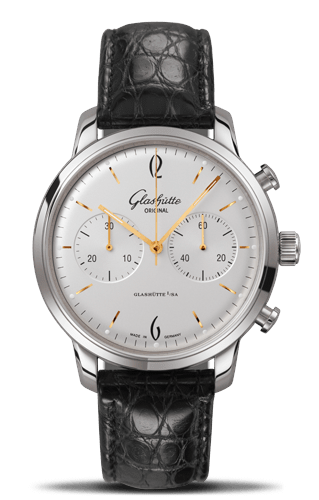 Glashutte Original Sixties Chronograph Silver (1-39-34-03-22-04) Glashutte Original Sixties Chronograph Silver (1-39-34-03-22-04)