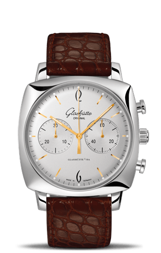 Glashutte Original Sixties Square Chronograph Silver (1-39-34-03-32-04) Glashutte Original Sixties Square Chronograph Silver (1-39-34-03-32-04)