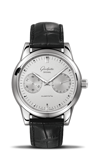 Glashutte Original Senator Hand Date Silver (1-39-58-02-02-04) Glashutte Original Senator Hand Date Silver (1-39-58-02-02-04)