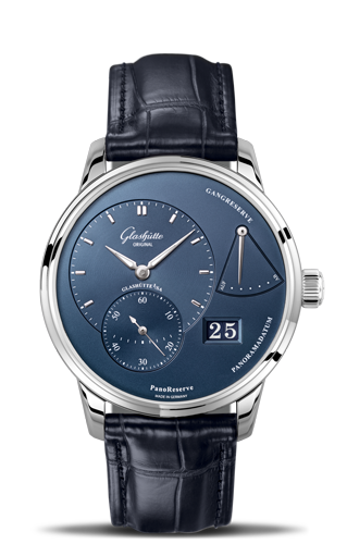 Glashutte Original PanoReserve Stainless Steel Blue (1-65-01-26-12-35) Glashutte Original PanoReserve Stainless Steel Blue (1-65-01-26-12-35)