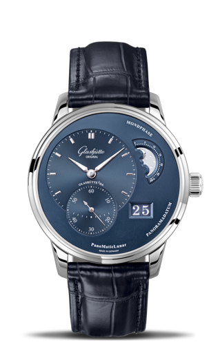 Glashutte Original PanoMatic Lunar Stainless Steel Blue (1-90-02-46-32-35) Glashutte Original PanoMatic Lunar Stainless Steel Blue (1-90-02-46-32-35)