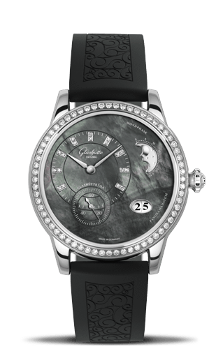 Glashutte Original PanoMatic Luna Dark Rubber (1-90-12-02-12-04) Glashutte Original PanoMatic Luna Dark Rubber (1-90-12-02-12-04)