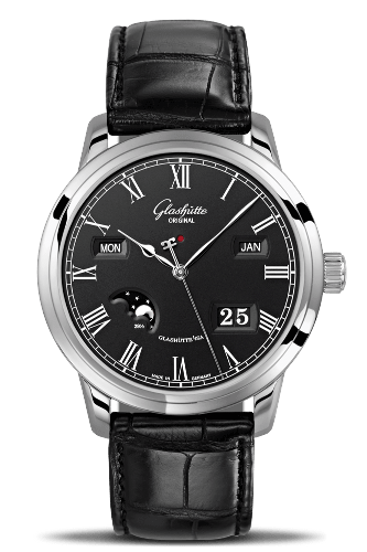 Glashutte Original Senator Perpetual Calendar Stainless Steel Black (100-02-25-12-05) Glashutte Original Senator Perpetual Calendar Stainless Steel Black (100-02-25-12-05)