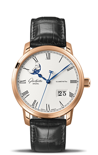 Glashutte Original Senator Panorama Date Moon Phase Red (100-04-32-15-04) Glashutte Original Senator Panorama Date Moon Phase Red (100-04-32-15-04)