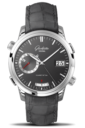 Glashutte Original Senator Diary White Gold (100-13-04-04-04)