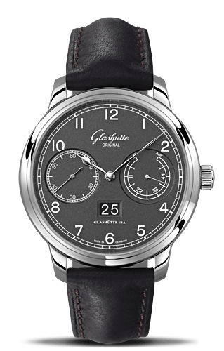 Glashutte Original Senator Observer Grey Calf (100-14-02-02-05) Glashutte Original Senator Observer Grey Calf (100-14-02-02-05)