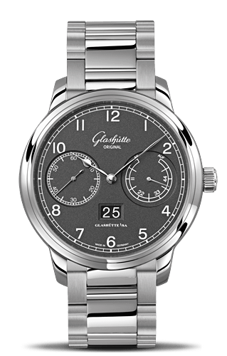 Glashutte Original Senator Observer Grey Bracelet (100-14-02-02-14)