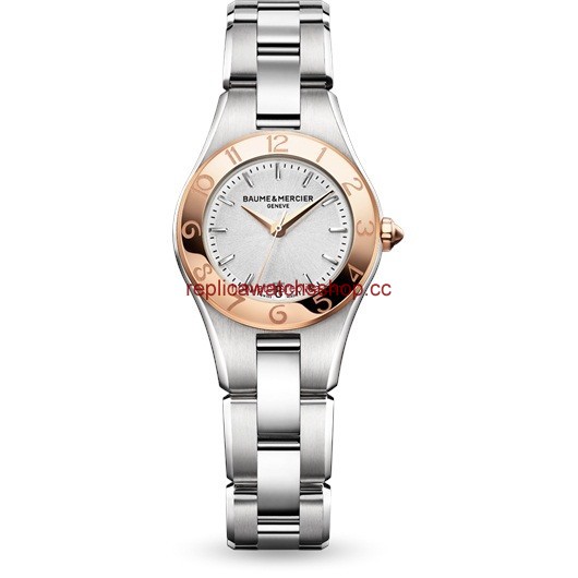 Baume & Mercier Linea 27mm Quartz Red Gold Bezel (10014) Baume & Mercier Linea 27mm Quartz Red Gold Bezel (10014)