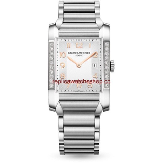 Baume & Mercier Hampton Lady Silver / Vertical Diamonds (10023) Baume & Mercier Hampton Lady Silver / Vertical Diamonds (10023)