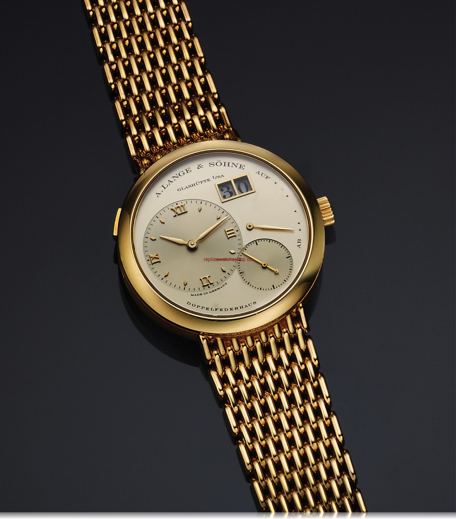 A. Lange & Sohne Lange 1 Yellow Gold Bracelet (101.321) A. Lange & Sohne Lange 1 Yellow Gold Bracelet (101.321)
