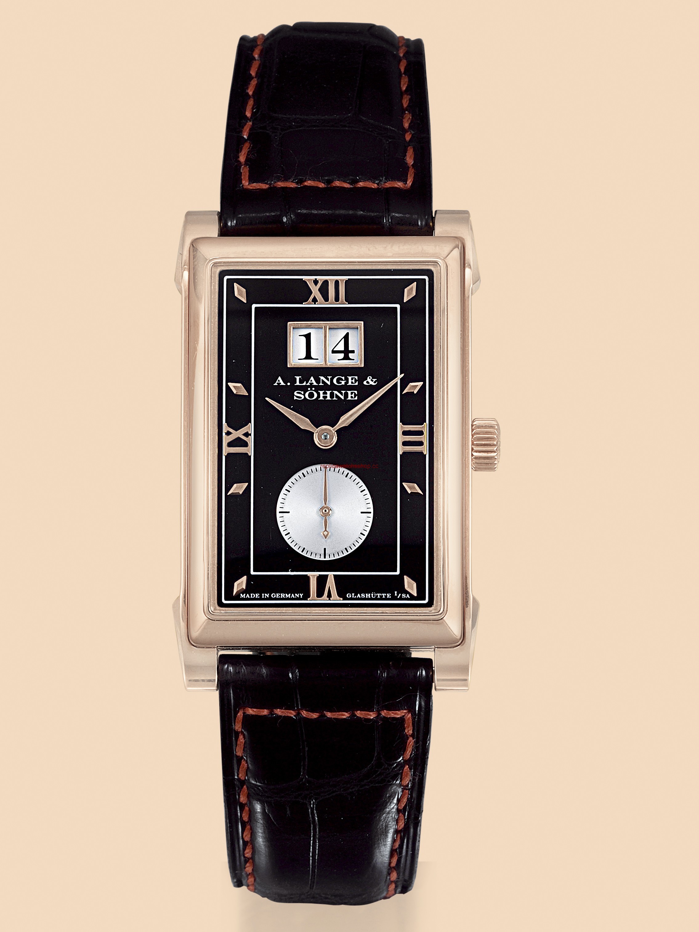 A. Lange & Sohne Cabaret Pink Gold Black / Silver (107.031) A. Lange & Sohne Cabaret Pink Gold Black / Silver (107.031)