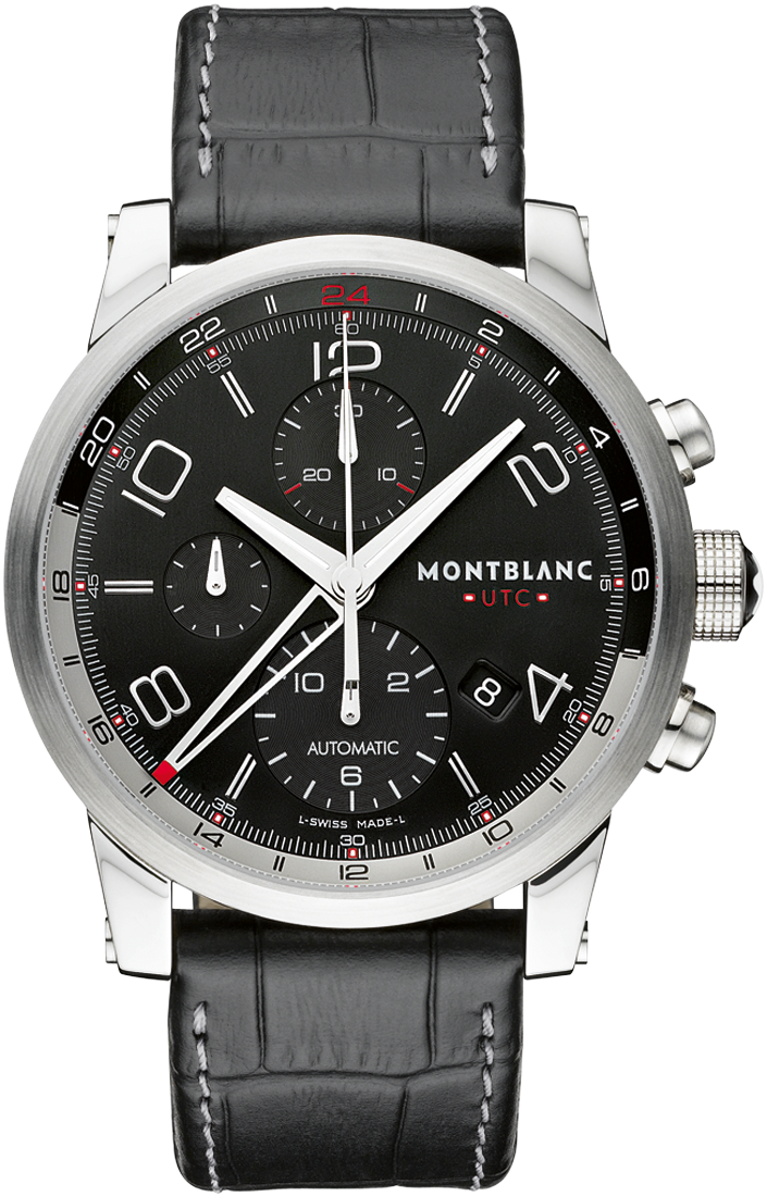 Montblanc TimeWalker Chrono Voyager UTC Steel (107336) Montblanc TimeWalker Chrono Voyager UTC Steel (107336)