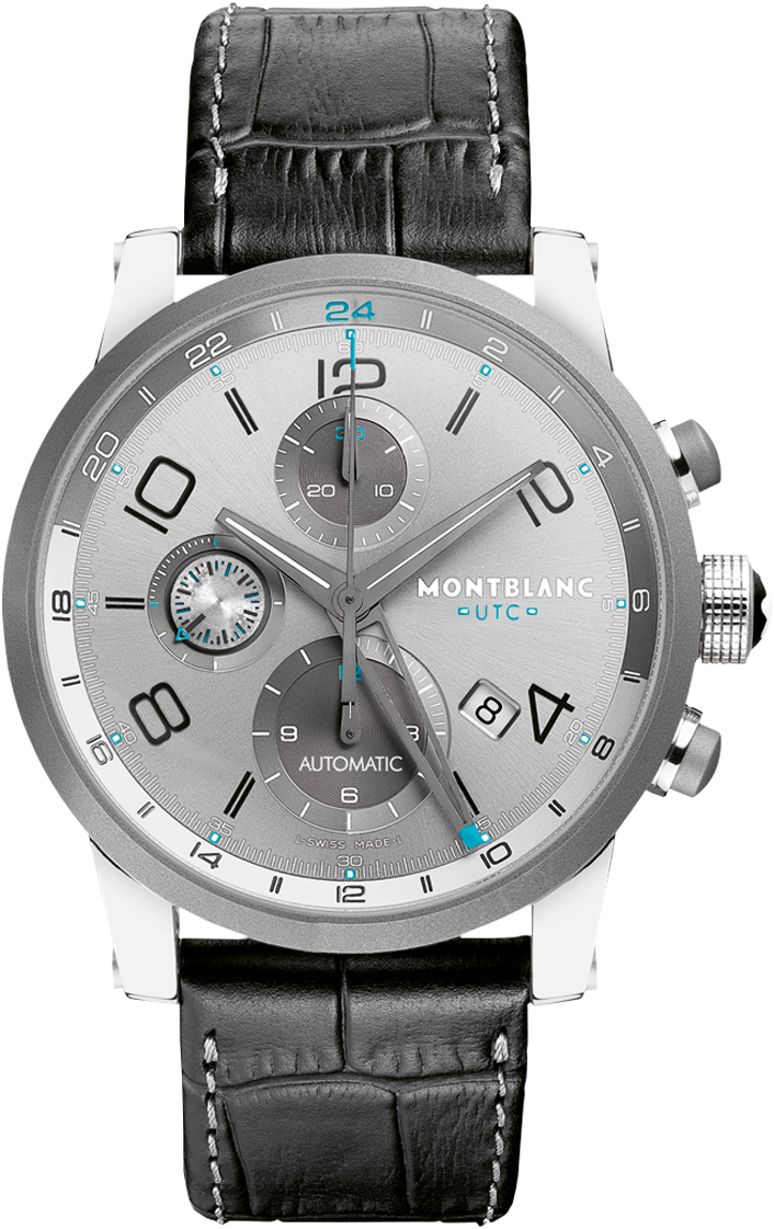 Montblanc TimeWalker Chrono Voyager UTC Steel (107339) Montblanc TimeWalker Chrono Voyager UTC Steel (107339)