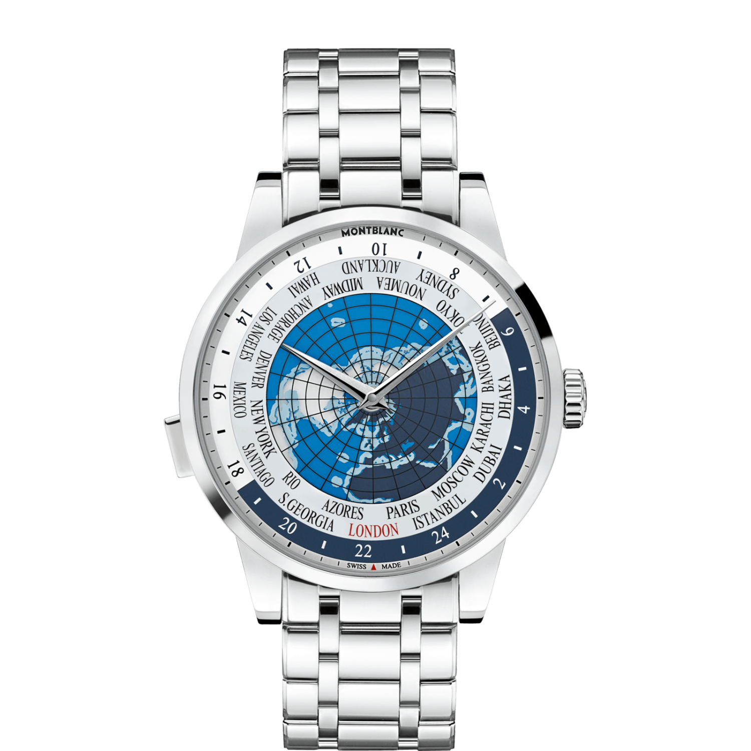 Montblanc Heritage Spirit Orbis Terrarum Bracelet (112309) Montblanc Heritage Spirit Orbis Terrarum Bracelet (112309)